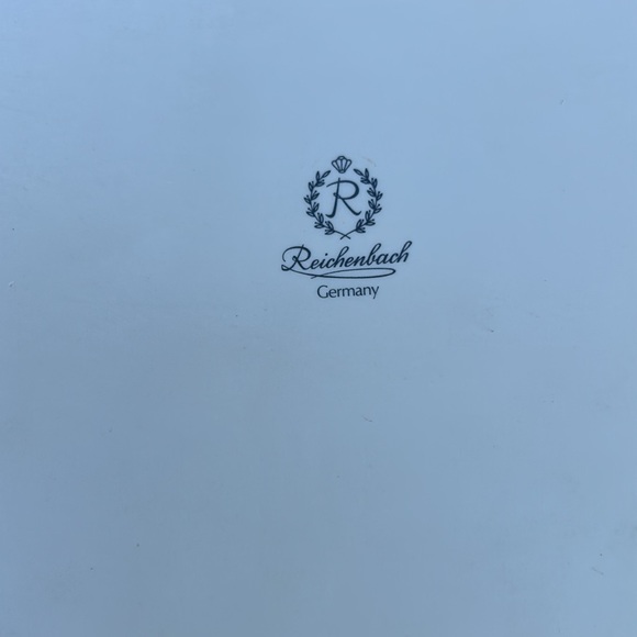 Reichenbach Made in Germany White and Gold Kobalt porcelain server plate 38cm - Picture 3 of 7